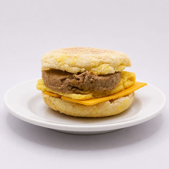 Vegan Breakfast Sandwich.