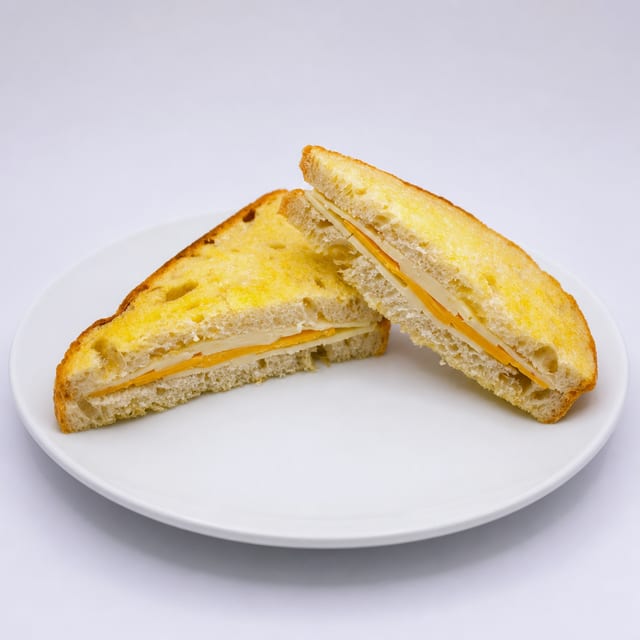 Three Cheese Panini (V).