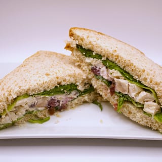 Joey's Cranberry Chicken Salad Sandwich