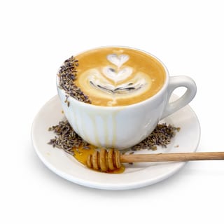 Lavender Honey Latte